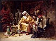 unknow artist, Arab or Arabic people and life. Orientalism oil paintings 211